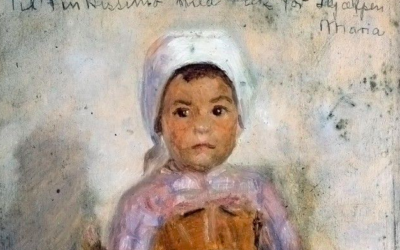 Ritratto di una bambina a Civita d’Antino – Marie Krøyer